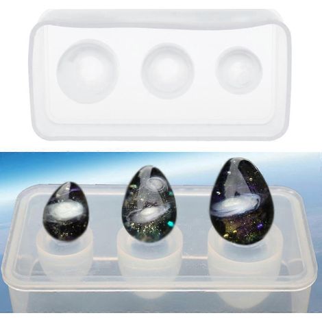 Handgefertigte Eierform, Kuchendekoration, Epoxidharzform, DIY-Schmuckherstellung, Silikonformen