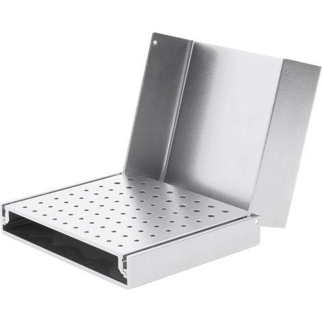 Boîte de rangement pour fraises 76 trous en alliage d'aluminium, stérilisateur pour autoclave, argent