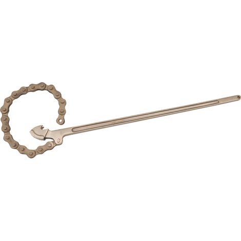 KS Tools BRONZEplus Kettenrohrzange Ø max.50 mm leichte Ausführung