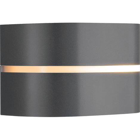 Applique murale SIBELIS Matière plastique Anthracite, H.12 - IP44 - E27 /Nordlux Extérieur (1/4)