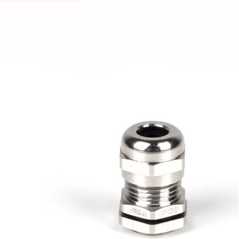 Presse-étoupe PG11 en Laiton nickelé pour câble de 5mm à 10mm, , IP68 ( Prix pour 1 )