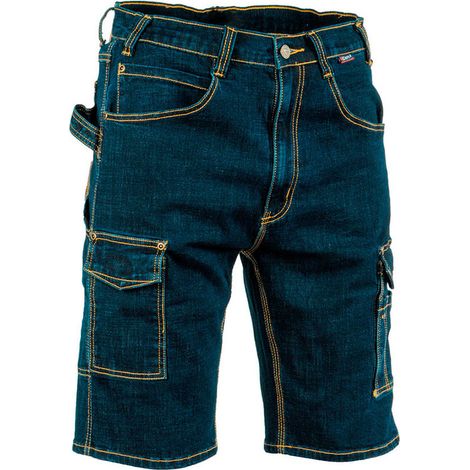 Cofra Bermuda Homme Professionnel Bleu Marine Confortable (1/6)