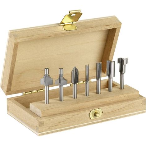 Dremel660set 7 frese per legno in cofa