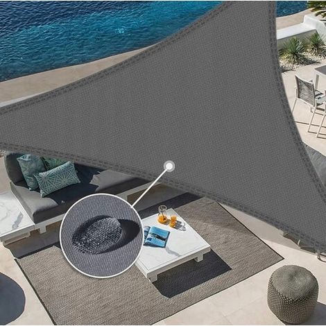 Tenda parasole da giardino IbizSail impermeabile 4x3,5x3,5 m color antracite (1/5)