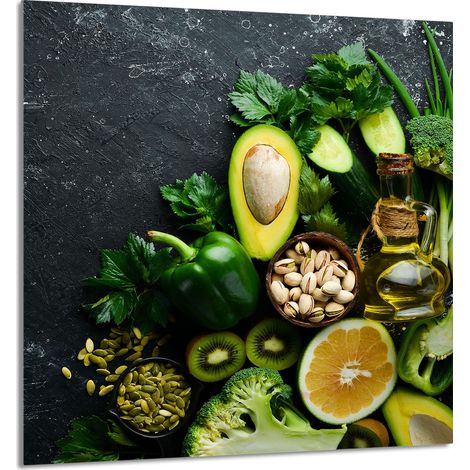 Panneau de verre POUR la cuisine 60x65 Avocat (1/5)
