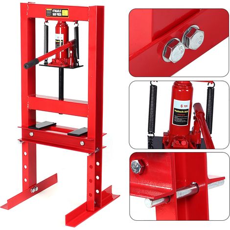 13227,7 Pfund schwere, hochbelastbare hydraulische Standpresse für Werkstatt, Garage und Laden (1/5)