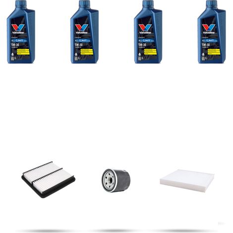 Kit tagliando 3 FILTRI e 4L OLIO compatibile con Kia Cee D III (CD) 1.6 Gdi Hybrid 104kw dal 2019 (1/5)