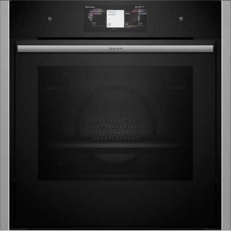 forno combinato vapore integrato 71l 60cm a+ ecoclean nero - B64FT33N0 - neff (1/5)