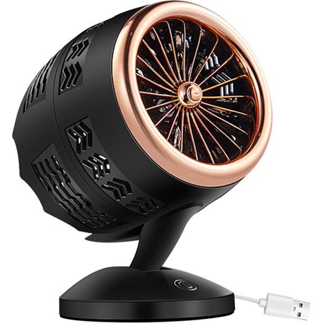 Ventilateur de Bureau Basse Consommation en Plastique USB (1/5)