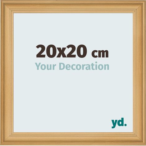 yd. - Cadre photo 20x20 - De Pin Grain de Bois - MDF - Lazio