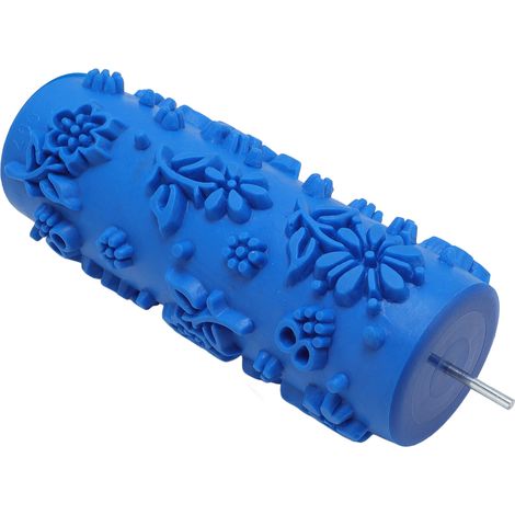 5-Zoll-Farbroller, Struktur-Gummirolle zum Prägen von Oberflächen für Wohnzimmer, Möbel, Wandgestaltung (1/5)