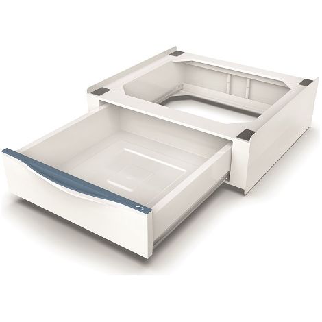 Meliconi Base Torre Extra L60 blanc kit superposition (1/4)