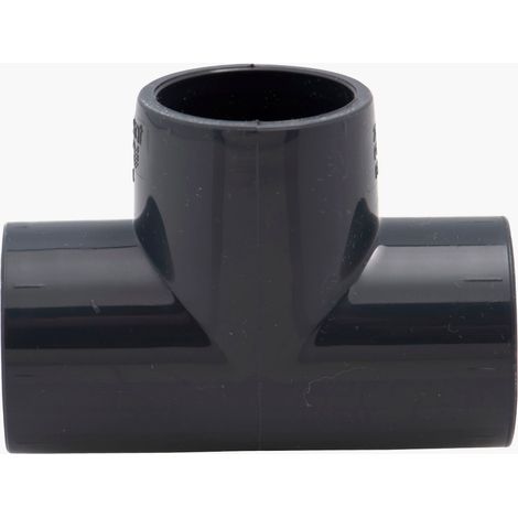 Raccord en té 90° PVC pression F/F Jardibric ø25