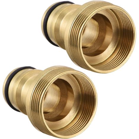 Jardin Tuyau Rapide Connexion Laiton M22 Femelle (1/5)