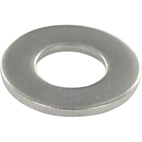 Rondelle Plate M5X16X1 L Inox A4-30 pièces