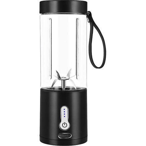 Presse-fruits et mixeur électrique portable - Mini presse-agrumes portatif rechargeable USB 530 ml (1/4)