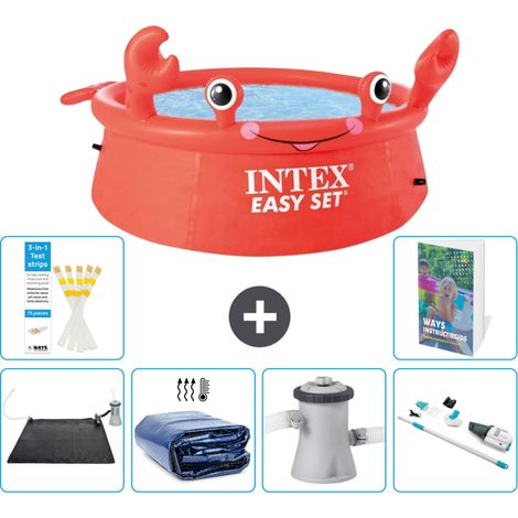 Intex Piscina Easy Set Rotonda - Granchio - 183x51 cm - 7-pezzi  S82