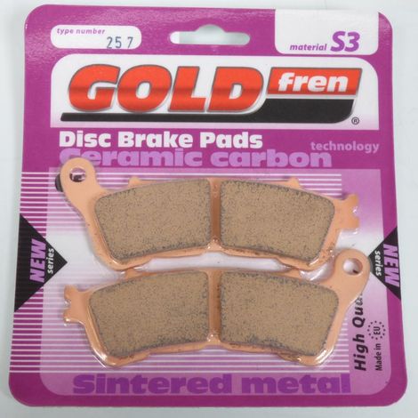 bremsbelag gold fren für roller suzuki 150 ux sixteen 2008 bis