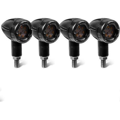 Clignotants LED pour moto, feu stop, mini-lampe de signalisation, feu clignotant 12V pour Honda, Suzuki et Kawasaki BF (1/5)