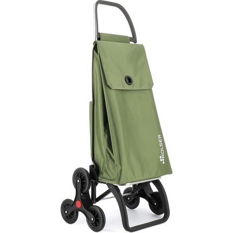 ROLSER Akanto chariot monte-escalier 6 roues MF6 couleur kaki