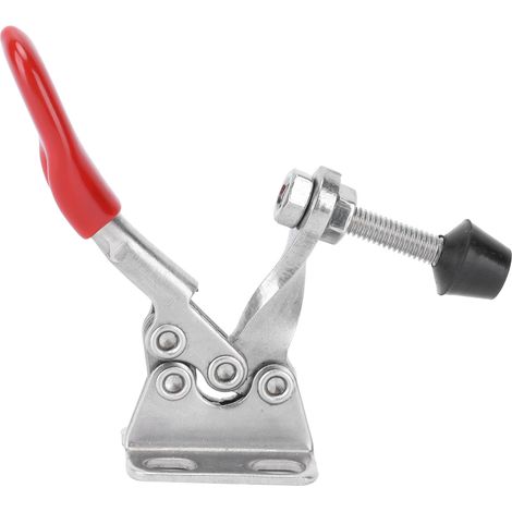 Kniehebelspanner aus Edelstahl, Schnellschweißvorrichtung, Handwerkzeug, 27 kg / 59,5 lb, HS CH GH‑201‑ASS (1/5)