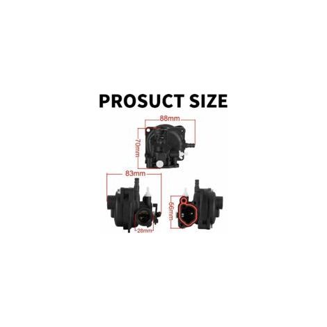 LAN Vergaser 595656 591979 593261 799583 für Motoren der BS-Serie 300E und 450E (125 cm³ und 140 cm³) – Ersatzteile 08p502 8p502 09p602 – Rasenmäher-Ersatzteilset (1/5)