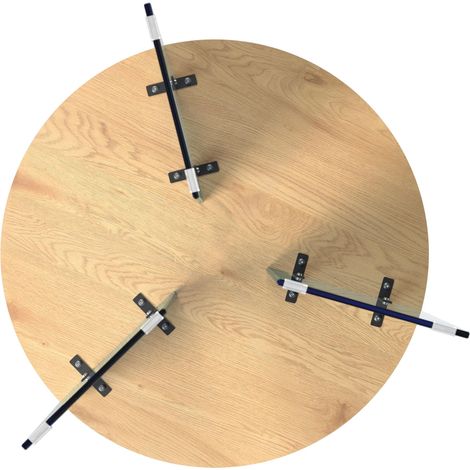 Mömax Couchtisch Moreno Eichefarben/ Grau MDF 2-er Set (1/5)