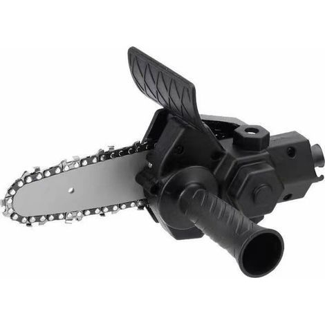 Adattatore per trasformare il trapano elettrico in motosega, mini sega da potatura portatile da 10 cm per esterni, accessorio universale per giardinaggio e lavorazione del legno. (1/4)
