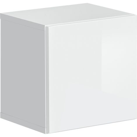 Armoire suspendue Switch SW 5 - L 30 x P 25 x H 30 cm - Blanc - Livraison gratuite (1/5)