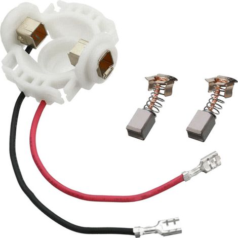 Kohlebürsten-Halter für Makita Winkelschleifer DGA452 DGA452FE3 DGA452REF DGA452RFE DGA452RMJ DGA452SFE - CB-430 / inkl. 2 Motorkohlen (1/4)