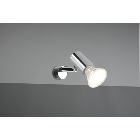 Verstellbarer Badstrahler aus Chrom Lorenzo Trio Lighting