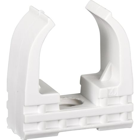 Mureva FIX clip à tube standard pour conduits Ø20mm blanc polaire SCHNEIDER IMT45820 (1/2)