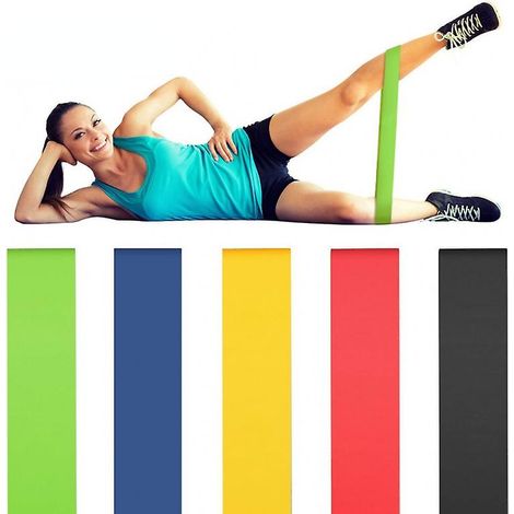 Elastisches Band, kompatibel mit Training, Fitnessstudio, Krafttraining, Widerstandsbändern (1/3)