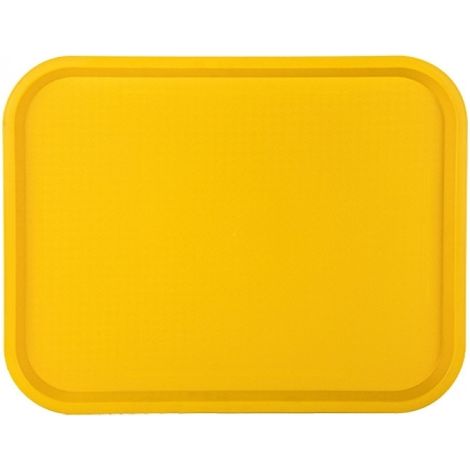 Plateau rectangulaire jaune 35 x 27cm - Caterchef
