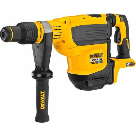 Dewalt – Perforateur burineur sans fil 54V – Moteur Brushless 10.5J – Force de frappe 45mm béton – Faible vibration 8.4 m/s²