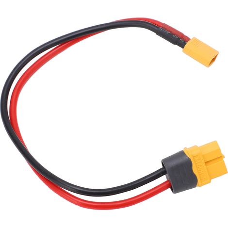 XT60-Buchse auf XT30-Stecker-Adapterkabel mit 16 AWG Silikonkabel für RC-Modelle, 23,5 cm (1/4)