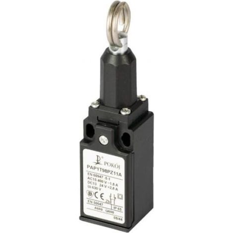 Interruptor de límite 1R 1Z, accionamiento por acción rápida tirando del anillo PAP1T98PZ11A A37-1980