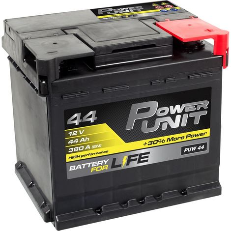 Starterbatterie 12V/44Ah Kaltstart A (EN-Norm): 380