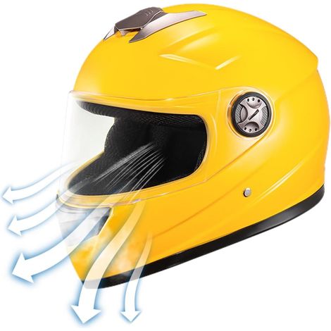 Casques de moto d'hiver - Casques d'hiver respirants avec écharpe amovible - Casques de protection et confortables pour vélo électrique et moto (1/5)