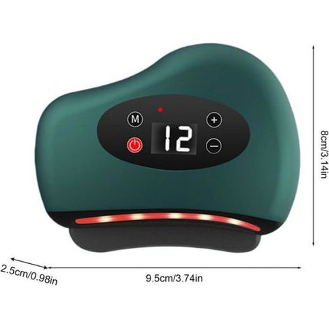Massageur Tissus Profonds - Vibrateur Électrique pour Dos Pied Jambe Épaule Visage - 1 Pièce (1/5)