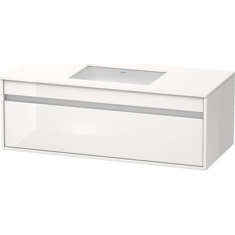 Mobile lavabo KETHO 550x1200x426mm grafite opaco