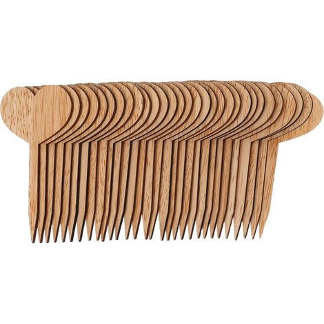 Pflanzenstecker 30 Stück Holz Pflanzenschilder zum