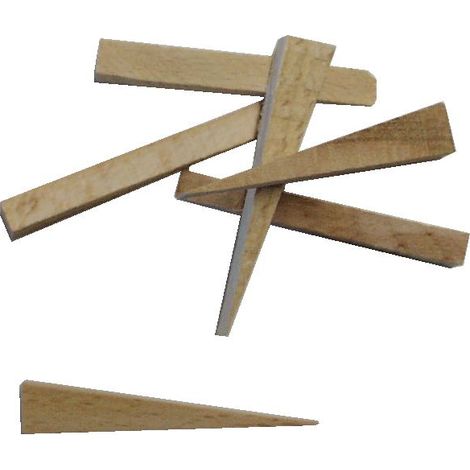 Connex Fliesenkeile 250 Stück Holz Fliesenwerkzeug