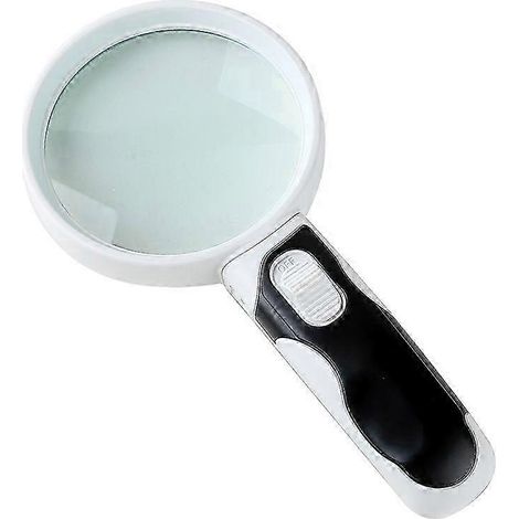 Loupe lumineuse pour seniors - grossissement 5x, 90 mm, portable à main (1/3)