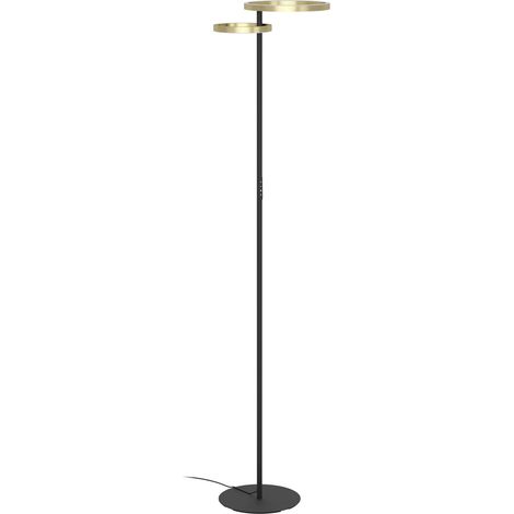 Piantana Minimal Castelpoto 1 Acciaio Ottone 2 Luci Led 28W 1850+1300Lm (1/3)