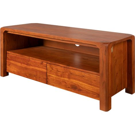 TV-Board Akazie 125x45x50 honig lackiert BUENO 3002 (1/3)
