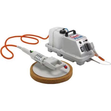 Talocheuse électrique Ø400 mm – Alimentation 230V – Puissance 0,5 kW – Pour plâtre et enduits – Poignée ergonomique pour confort (1/3)