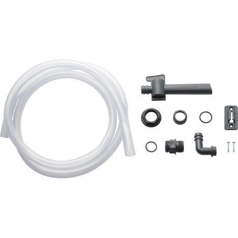 Garantia – Kit de tuyau Aqua-Go 3/4'' – Filetage 19 mm – Compatible réservoirs hors-sol – Prélèvement d’eau optimisé (1/6)