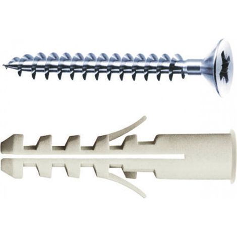 TASSELLO NYLON MAURER PLUS Ø 8MM C/VITE E COLLARINO HTCB85MCV106