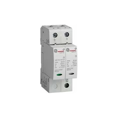 General electirc 660173 Lightning and surge protector SAP2 20/230 TT